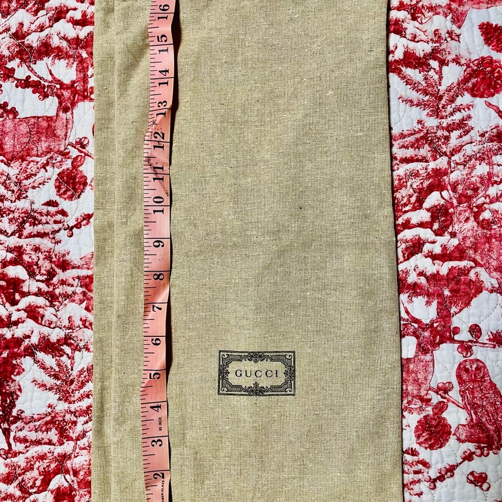 Gucci Shoe Dust Bags, 17 x 8.5 inches - Picture 2 of 9